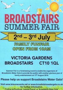 Broadstairs Summer Fair Poster